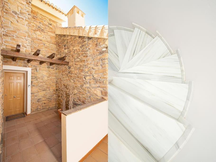 Sunny House With Great Sea Views, 3 Terraces, Private Heated Pool And Sauna La Herradura  Exteriör bild