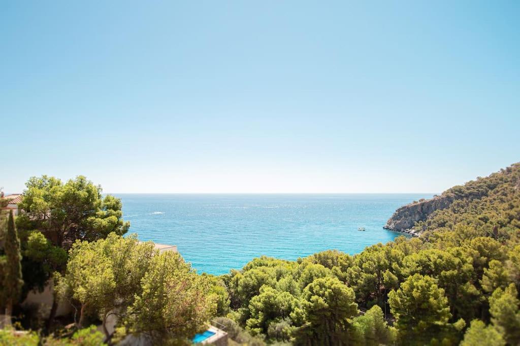 Sunny House With Great Sea Views, 3 Terraces, Private Heated Pool And Sauna La Herradura  Exteriör bild