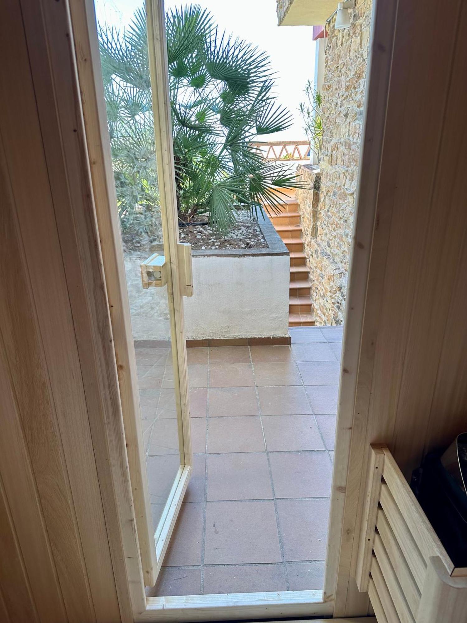 Sunny House With Great Sea Views, 3 Terraces, Private Heated Pool And Sauna La Herradura  Exteriör bild